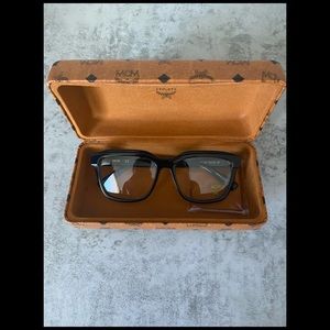 MCM Black Non-Prescription Eyeglasses w/ Logo